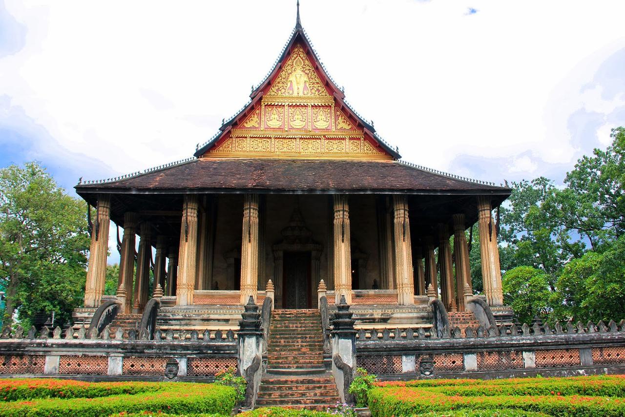 Intouch Guest House Viêng Chăn Ngoại thất bức ảnh